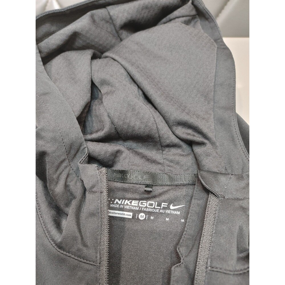 Nike Golf Jacket Women's Medium Black Full Zip Long Sleeve - Picture 3 of 3